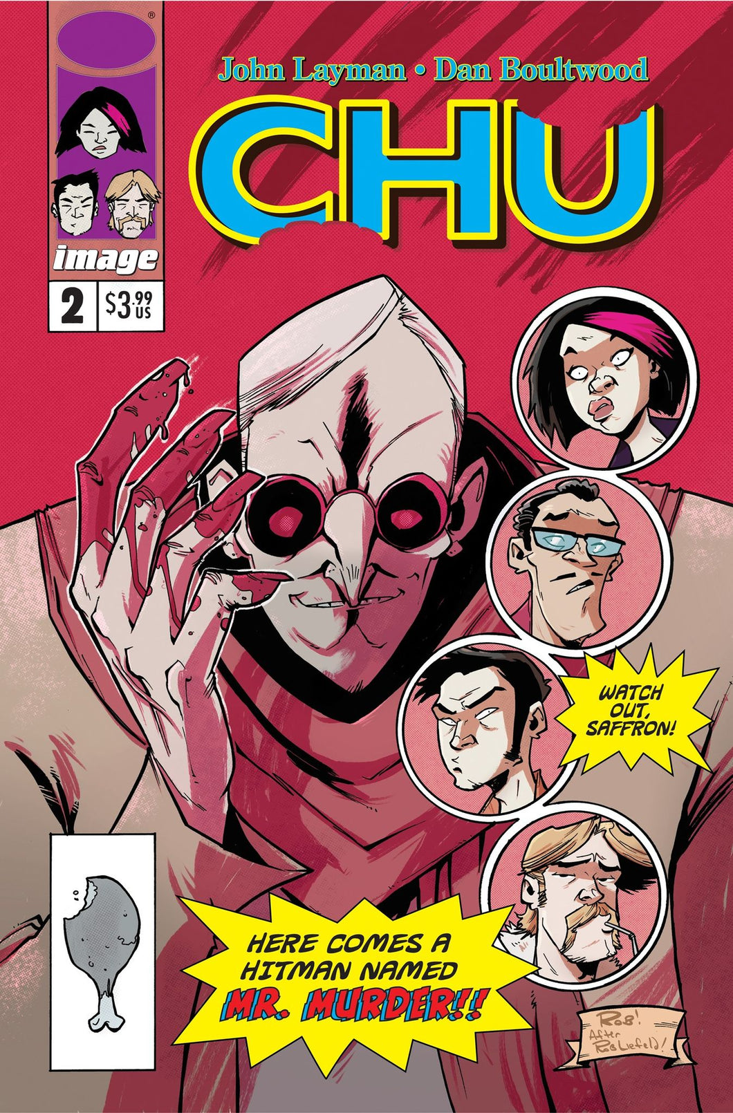 Chu #2 Rob Guillory New Mutants Homage