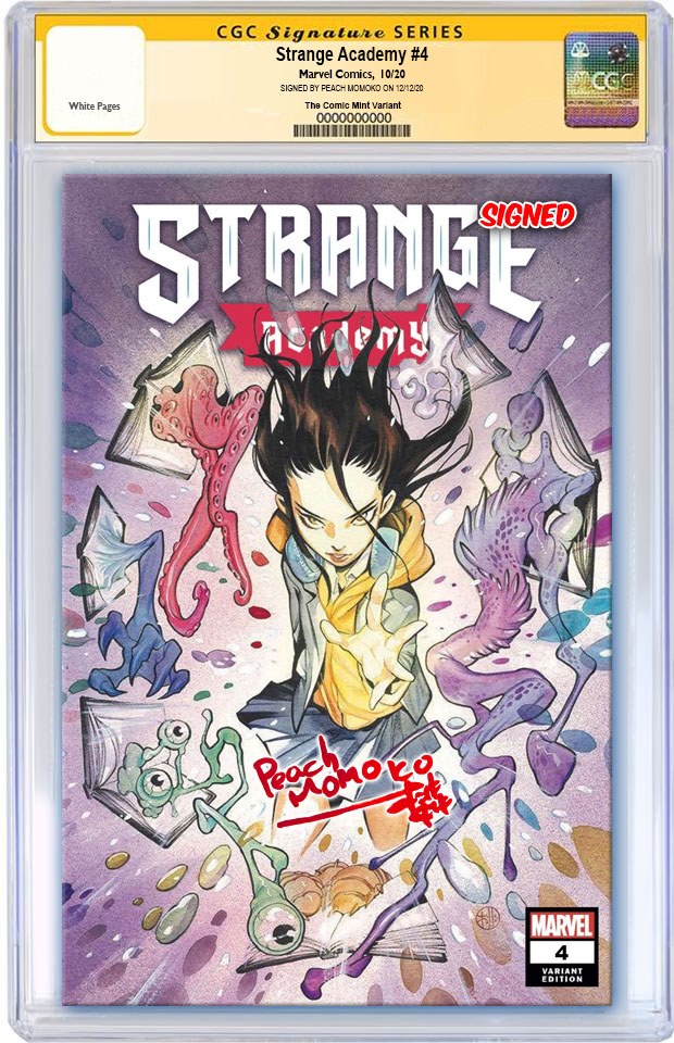 Strange Academy #4 桃桃子表紙 アメコミリーフ 洋書