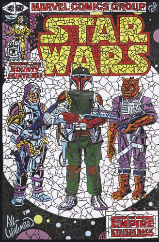 Star Wars: War of the Bounty Hunters #1 Star Wars #42 Homage Shattered Variants