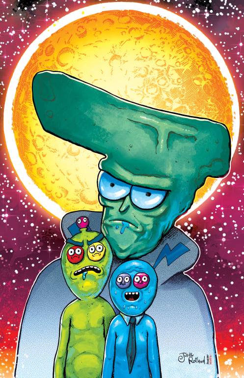 Rick and Morty: Trover Saves the Universe #1 Justin Roiland Virgin Exclusive