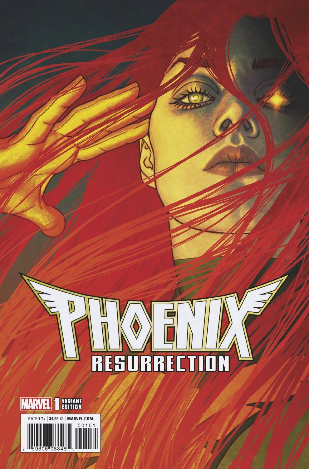 Phoenix Resurrection #1 1:25 Jenny Frison Ratio Variant