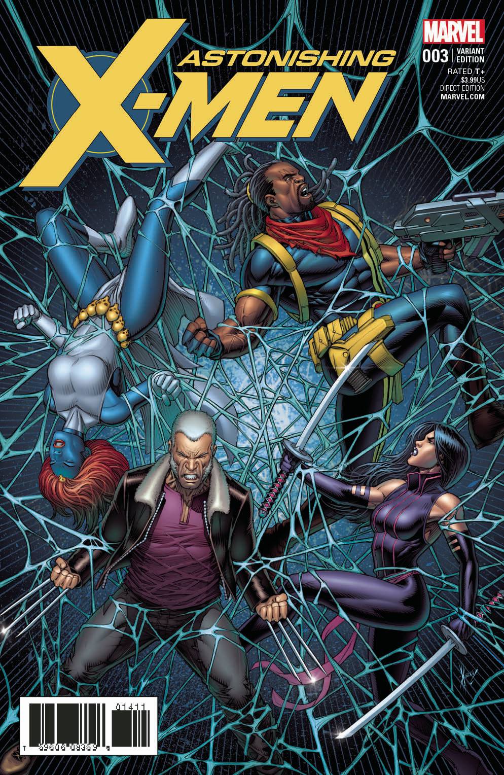 Astonishing X-Men #3 1:25 Keown Variant