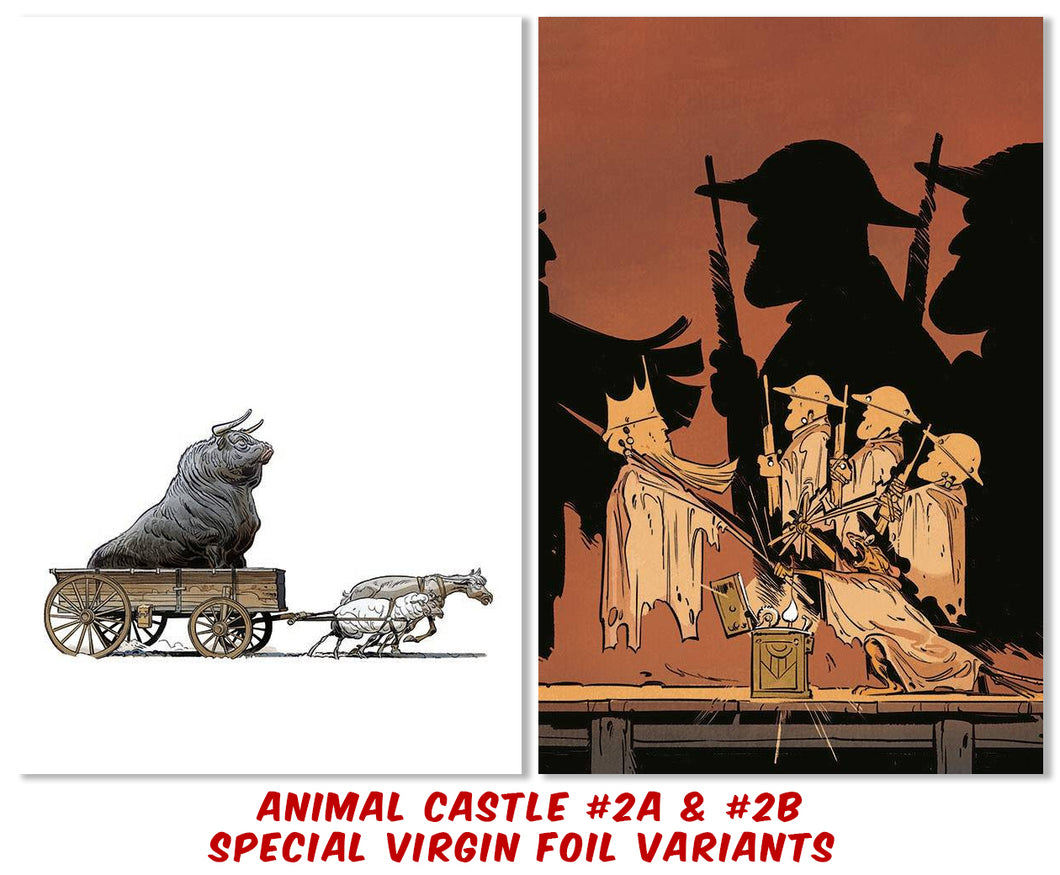 Animal Castle #1 & #2 Virgin Foil