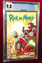 Rick & Morty #36 Mike Vazquez Hulk 181 Homage Variant