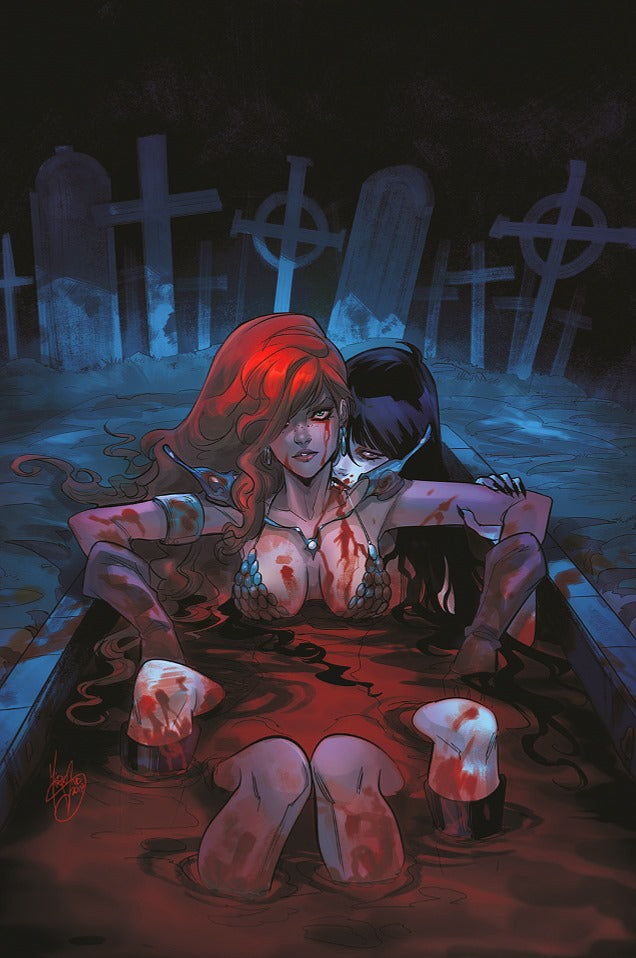 Vampirella Red Sonja #1 Mirka Andolfo Virgin Variant