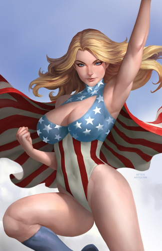 Patriotika #1 Art of Nate Homage