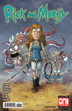Rick & Morty #39 Mike Vasquez Walking Dead #19 Homage Variant