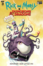 Rick & Morty vs Dungeons & Dragons #3 Mike Vasquez Exclusive - LTD 500