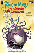 Rick & Morty vs Dungeons & Dragons #3 Mike Vasquez Exclusive - LTD 500