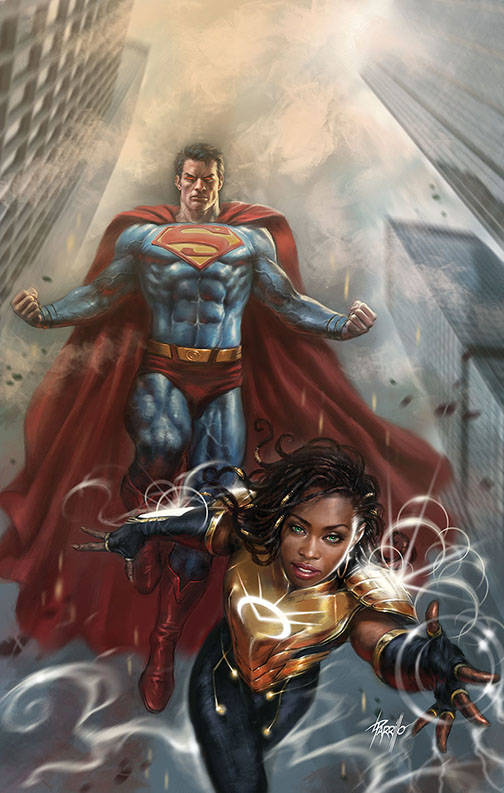 Action Comics #1015 Parrillo Variant - Naomi, Superman, and Batman!