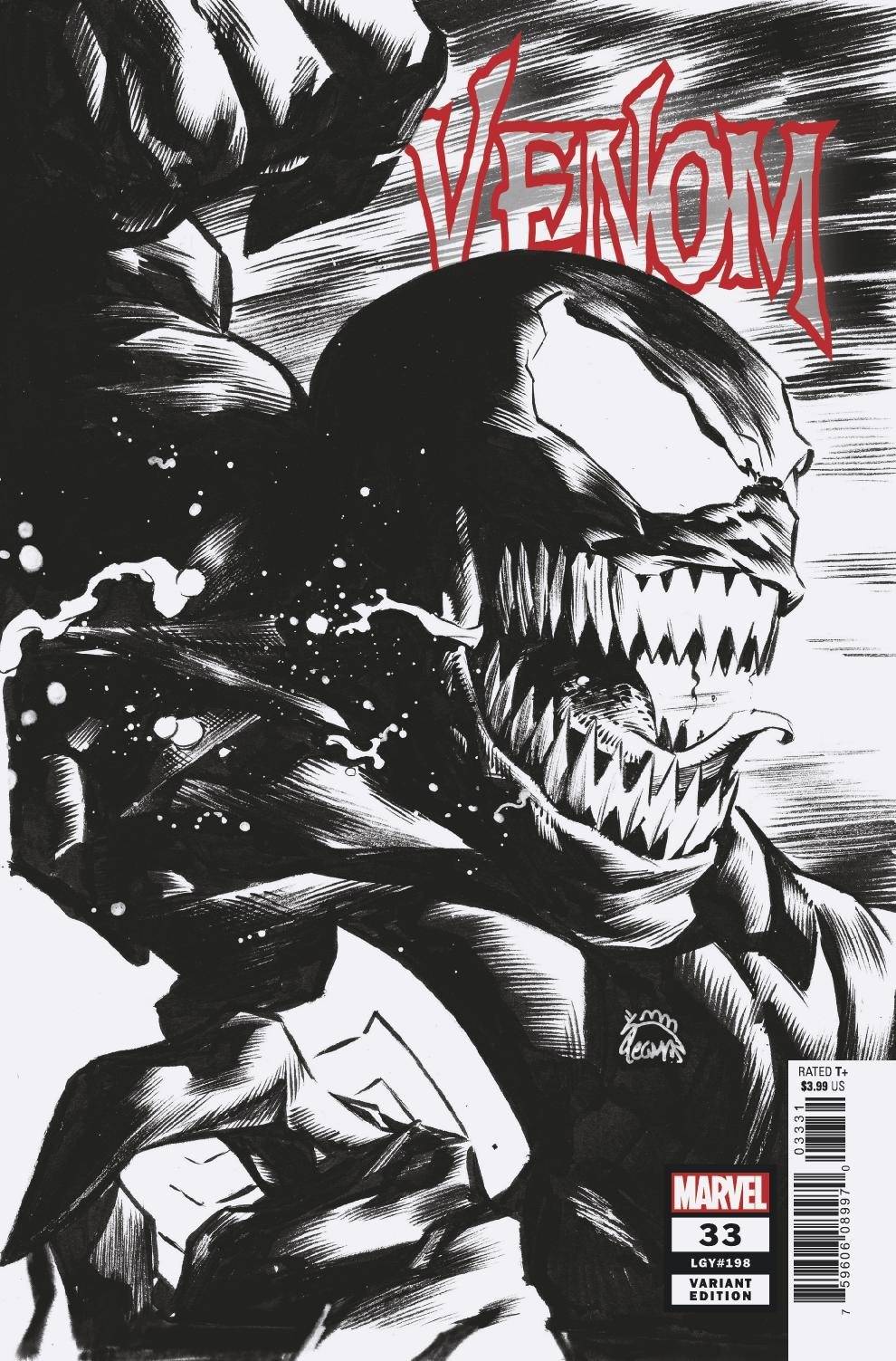 Venom #33 1:100 Sketch Variant