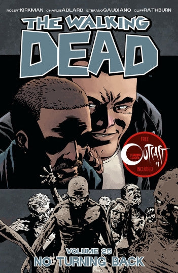 The Walking Dead TPB Vol 25 1st Printing w/Outcast #1 included