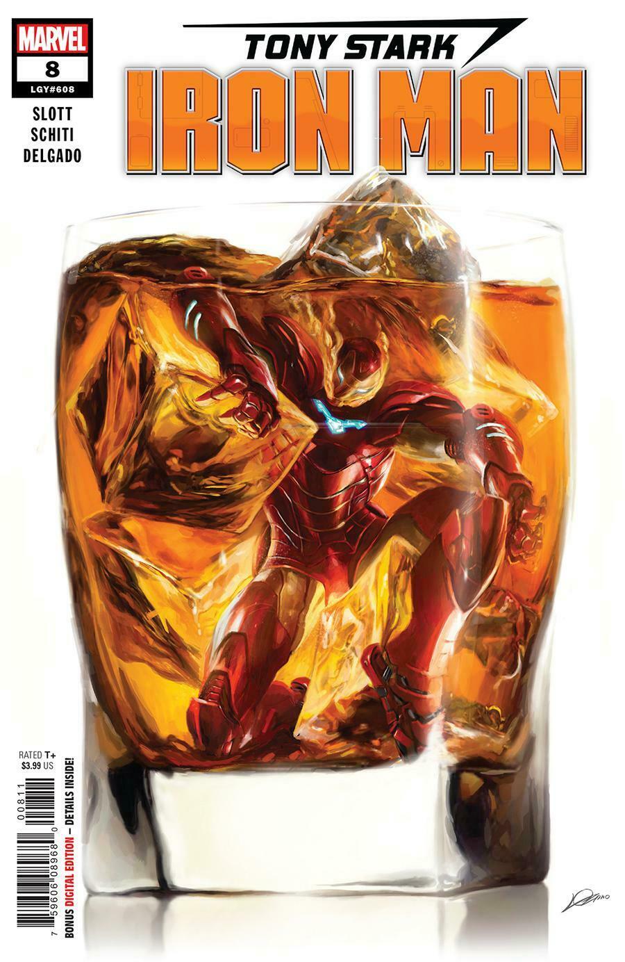 Tony Stark: Iron Man #8 Lozano